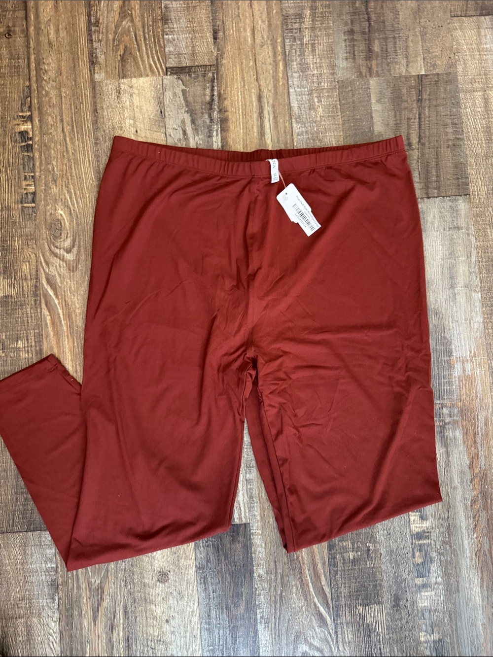 Zenana Outfitters Burgundy Leggings